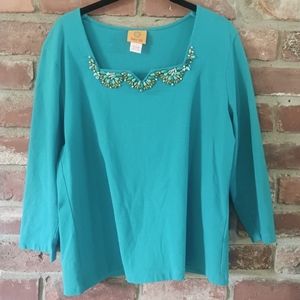 Ladies Ruby Red brand shirt